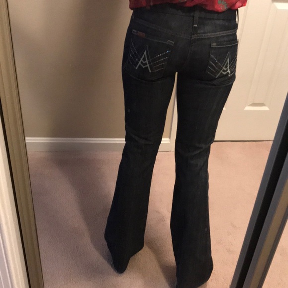 7 For All Mankind, A pocket, Original inseam - Picture 6 of 8